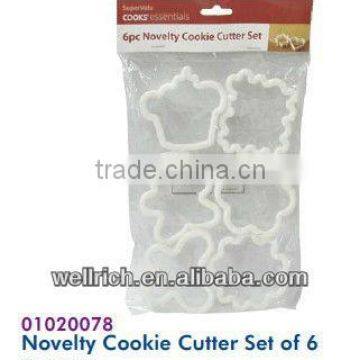 01020078 Novelty Cookie Cutter Set of 6