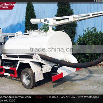 Foton Forland 4*2 2-3cbm Small Mini Septic Tank Truck Septic Truck for Sale Septic Pump Trucks for Sale