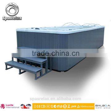 Sparelax Outdoor Whirlpool Bath Hot Pool With Plastic Surf Pool for Sales photo-3