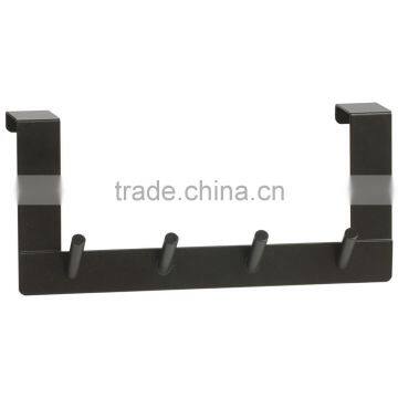 2016 Fashion Black Metal Hanging Over Door Coat Hooks photo-2