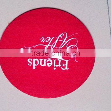 00062109 new printed stylish felt coaster