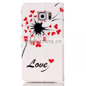 Hot Sales Card Slots Leather Phone Case Cover for Samsung S6 Edge photo-5