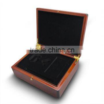 Luxury Gift Wooden Box for Iphone 6, 24k Gold Phone Wood Gift Box Packaging photo-2