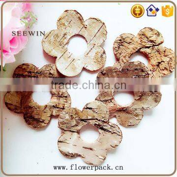 Flower series natural flower-bark engraving