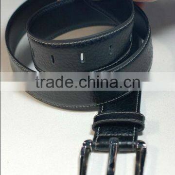 Automatic buckle leather belts