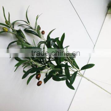 Artificial Olive Branch Silk Olive Branch Plastic Olive Branch photo-6