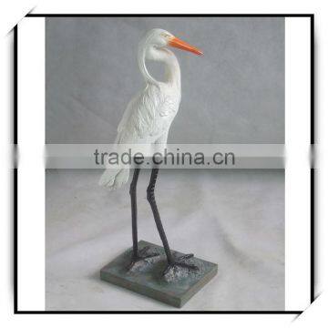 Indoor decor floor creative bird polyresin animal