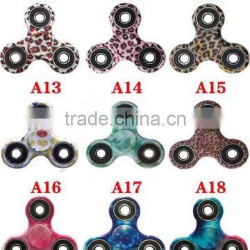 Promotional Stock Camo Color Tri-spinner Fidget Toy Finger Fidget Spinner Of Hand Fidget Spinner