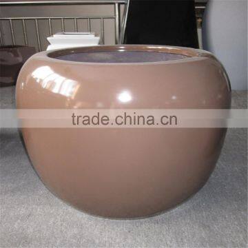 LXY072313 China Manufacturer Garden Small Decorative Plant Pot Fiberglass Flower Pots photo-2
