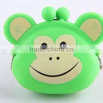 Monkey Design Silicone Purse/ Coin Purse photo-5