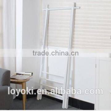 Wood Coat Rack Customizable Antique Wooden Valet Dress Hanging Stand Coat Rack photo-4