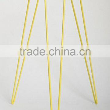 Manufacturer Golden Metal Iron Frames Garden Wire Metal Flower Pot Holder,pot Stand photo-3