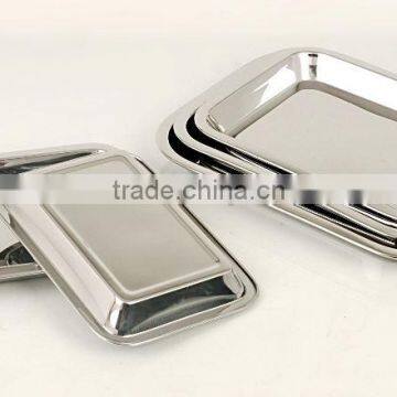 Stainless Steel Serving Tray