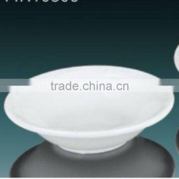 2014 Hot Sale White Ceramic Salad Bowl