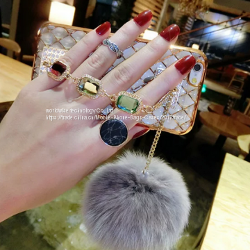 Luxury Diamond Soft Housing Shell Cell Phone Cover Case Silicone Mobile Phone Cases for IPhone7/7Plus/6/6s/6plus/6splus photo-4