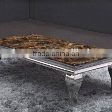 C8028 Living Room Furniture Centre Glass Table Design photo-3