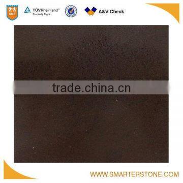 Dark brown artificial stone quartz with good price