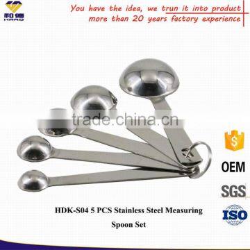 Factory Made 5 PCS SS Measuring Spoon Adjustable Measuring Spoons photo-2