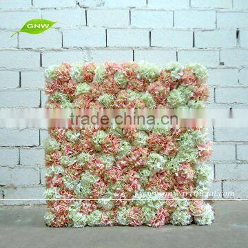 GNW FLW1508-12 Beautiful Artificial Flower Wall for wedding decoration