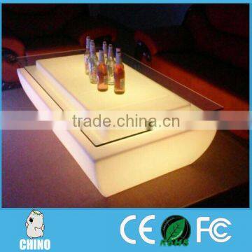 Big LED Lounge Table With Sofa for Lounge Room Nightclub Bar photo-4