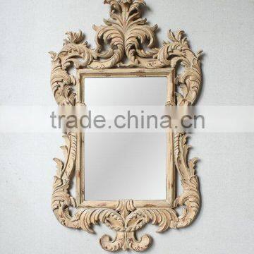Hand-carved Console Mirror For Living Room Decoration photo-5