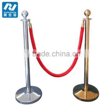 Crowd Control Stanchion Rope Queue Pole