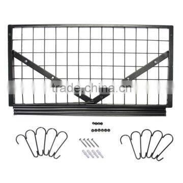 2017 Wholesale Hot Selling Hanging Pot Rack, Metal Wall Mounted Pot Lid Rack photo-4