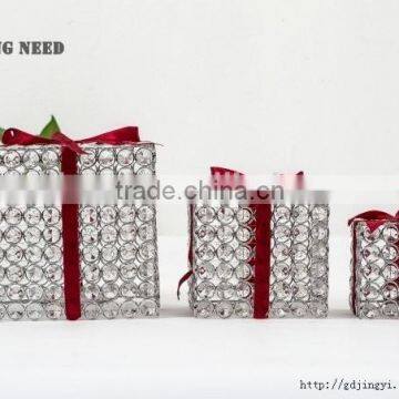 Dongguan Hot Led Christmas Decoration Iron Acrylic Gift Box photo-2