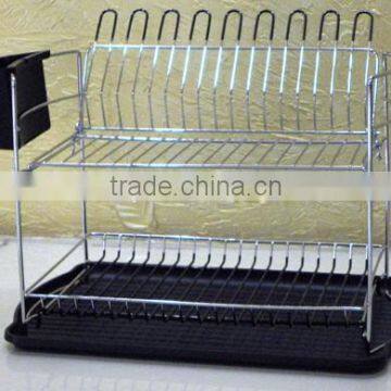 2 Tier Dish Rack With Hanging photo-2