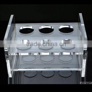 China Supplier Wholesale Stackable Handmade Acrylic Commercial Wine Rack photo-2
