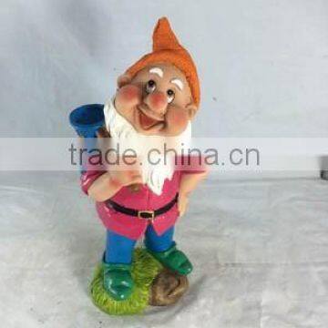 New Decorative Gnome Resin Figure Garden photo-2