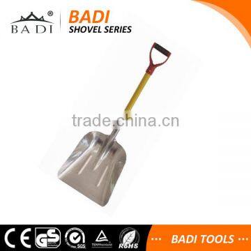 long handle wide aluminum head mini snow shovel