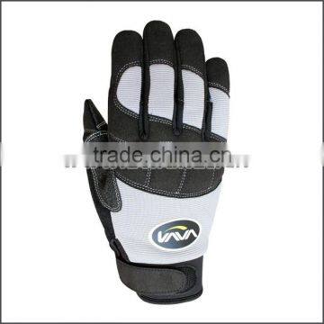 Good Knuckle Protection Synthetic Leather Impact Gloves photo-3