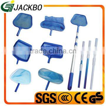 Swimming pool accessories telescopic pole for the leaf raker