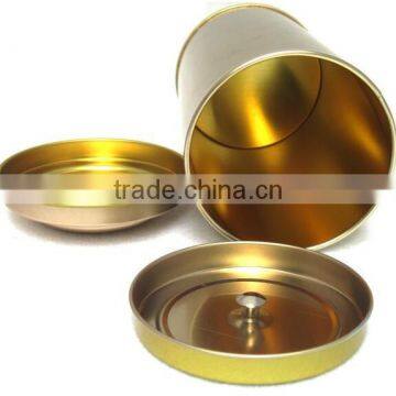 50g 100g 200g Round Metal Tea Tin Box photo-5