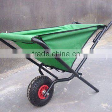 folding wheel barrow