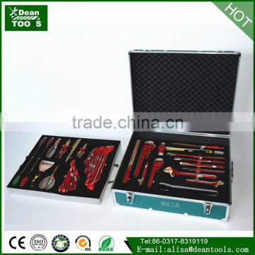 Non sparking safety tools beryllium bronze alloy material 46pcs tools set