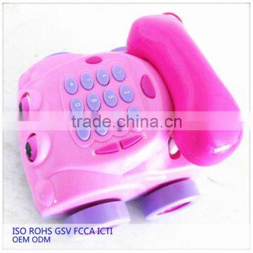 talking mobile phone toy car,toy musical instrumental phone for kids cheap car talking phone from ICTI manufacturer