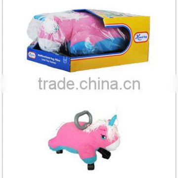 newest battery bolster milt function plush horse toys for baby with EN71