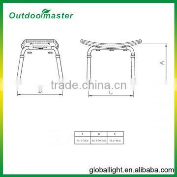 Bathtub Adjustable Shower Chair Seat Bench photo-5