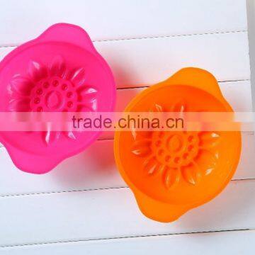 Sunflower Bread Pie Flan Tart Birthday Party Cake Silicone Mold Pan Bakeware Bowl
