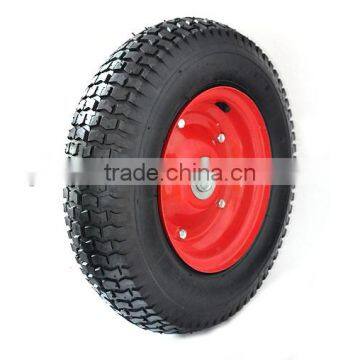 4.50-8 pneumatic wheel with metal rim