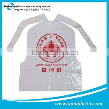 One Time Use Disposable Restaurant Plastic Adult Bibs photo-6