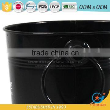 the Metal Galvanized Garden Powder Coating Ice Bucket Drinks Cooler Bucket photo-6