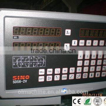 Digital Readout (DRO) with 2 axis, SINO dro, SDS6-2V for lathe, milling, drilling, grinding and boring machine