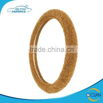 Camouflage Color Fleece Car Steering Wheel Cover photo-4