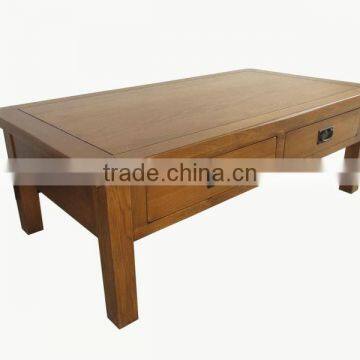 Antique Furniture 4 Drawer Coffee Table Solid Wood photo-2