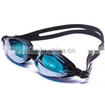 New Durable Fashionable Hot Sale Mirrored Adult Silicone Swimming Eyewear photo-2