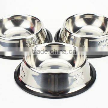 560ml stainless steel pet food container/pet bowl for sale