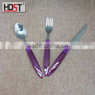 ISO9001 SGS Certification plastic handle 2016 cutlery hot sale at alibaba